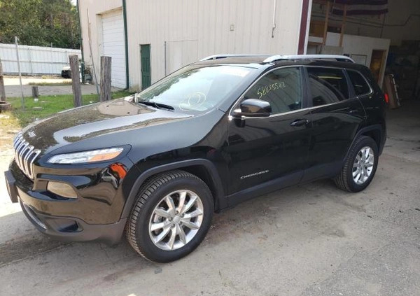 Jeep Cherokee cena 29900 przebieg: 49800, rok produkcji 2017 z Proszowice małe 37